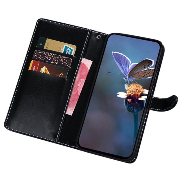 IDEWEI - IDEWEI Oppo Find X9 Pro Plånboksfodral Konstläder Flip - Svart