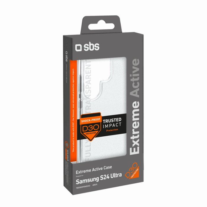 SBS - SBS Galaxy S24 Ultra Mobilskal D3O - Transparent