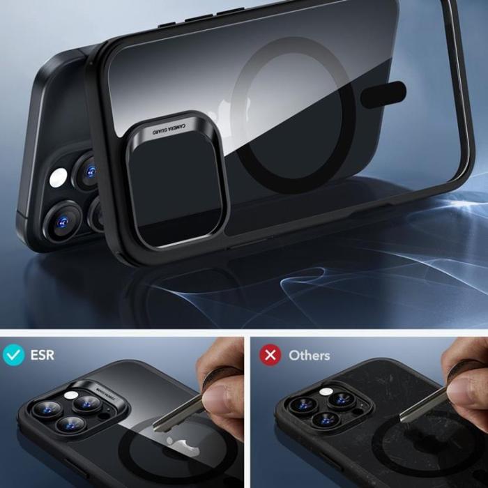 ESR - ESR iPhone 16 Pro Mobilskal Magsafe Halolock Och Härdat Glas