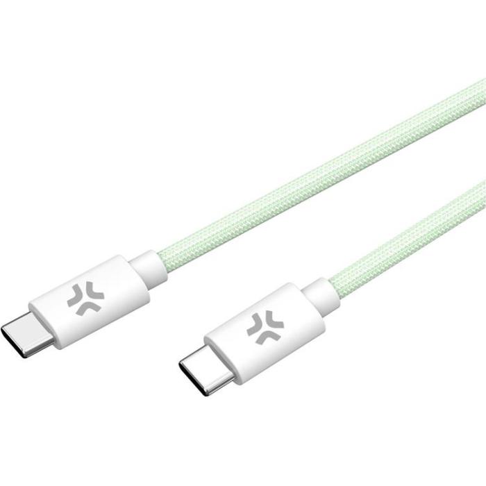 Celly - CELLY USB-C till USB-C kabel 60W 1.5m - Grön