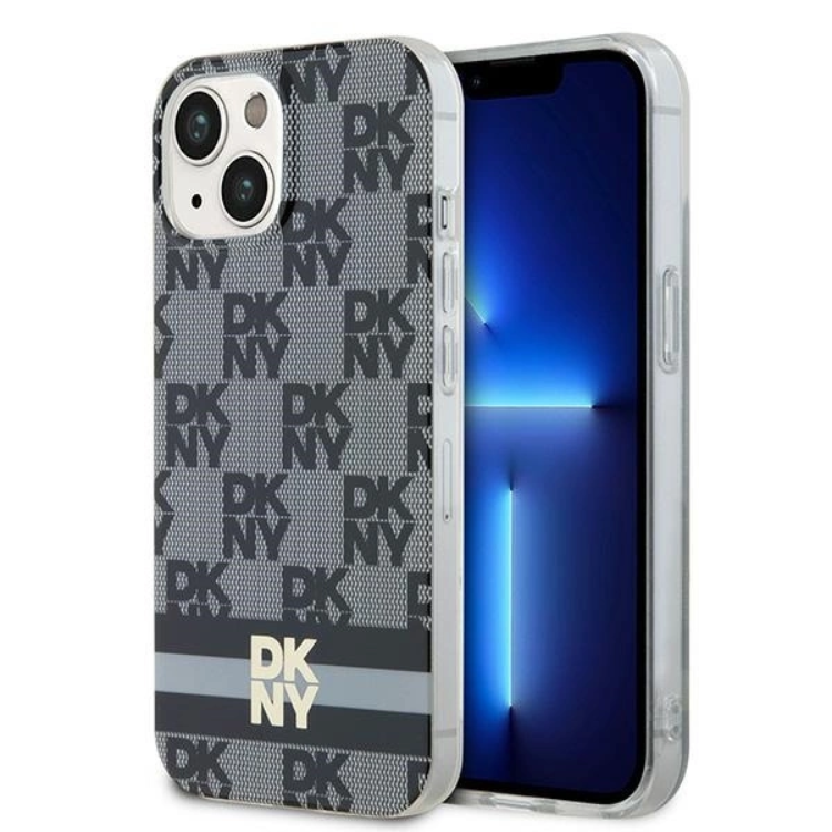 DKNY iPhone 15/14 Plus Mobilskal Magsafe IML Checkered Mono | 2353 | AlltMobil