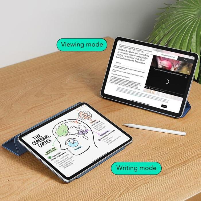 ESR - ESR iPad Pro 11 (2024) Fodral Rebound - Marinblå