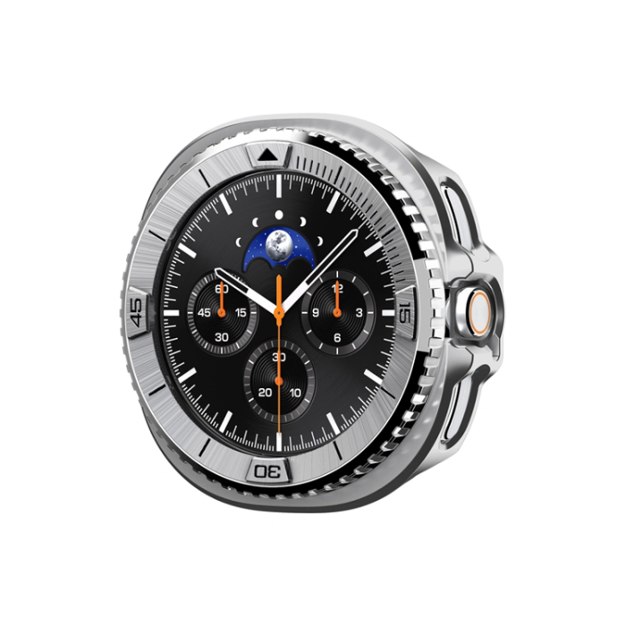 Spigen - Spigen Galaxy Watch 8 Classic (46mm) Skal Bezel Tune Pro - Silver