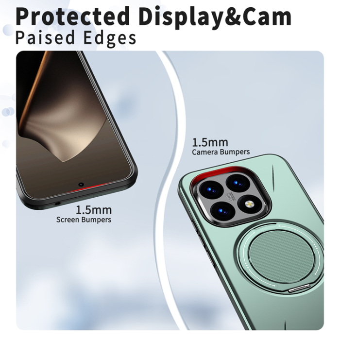 A-One Brand - Xiaomi 15T Mobilskal Magsafe Rotating Kickstand TPU + PC