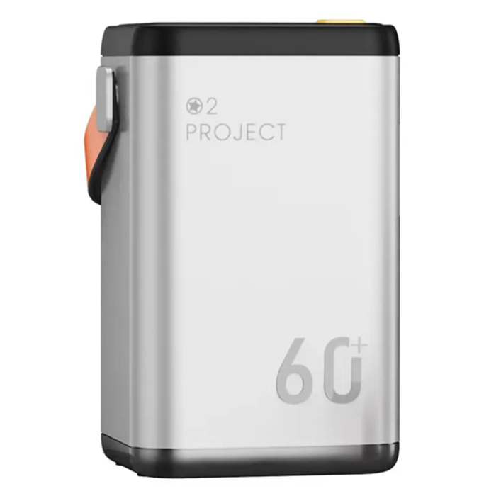 A-One Brand - Outdoor Powerbank 60000mAH 35W med LED Light - Vit