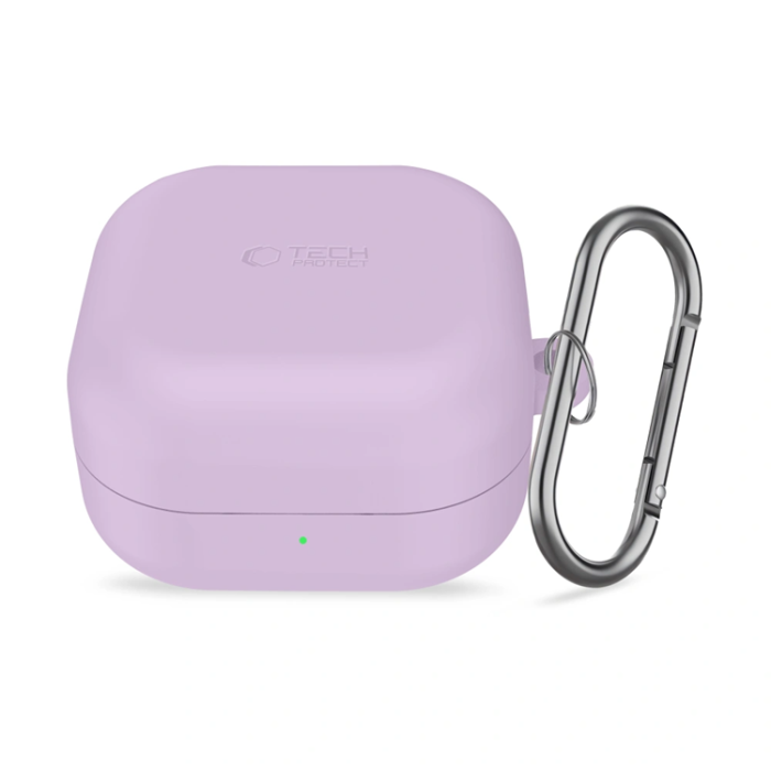 Tech-Protect - Tech-Protect Skal För Galaxy Buds 4/4 Pro Silikon Hook - Lavender