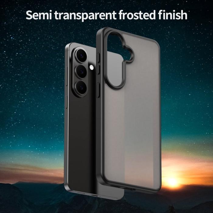 OEM - Samsung Galaxy S26 Plus Skal Touch Matte Anti Drop TPU - Svart