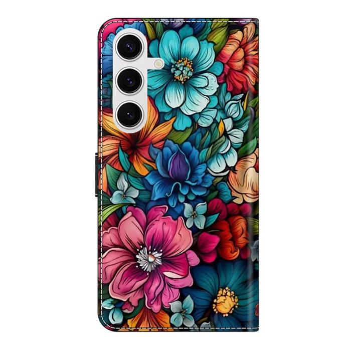 OEM - Staphyllum Samsung Galaxy S26 Plus Skal TPU + Konstläder - Mönstrad