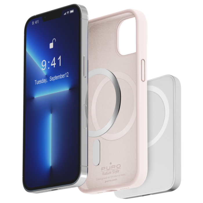 Puro - Puro iPhone 14 Pro Max Skal Icon Magsafe - Rosa
