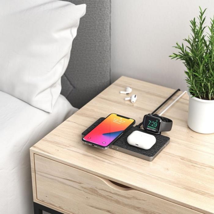 ALOGIC - ALOGIC 3-in-1 Trådlös Laddare och hållare för AppleWatch laddare