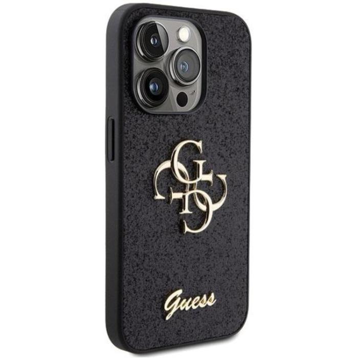 Guess - Guess iPhone 15 Pro Max Mobilskal Glitter Script Big 4G