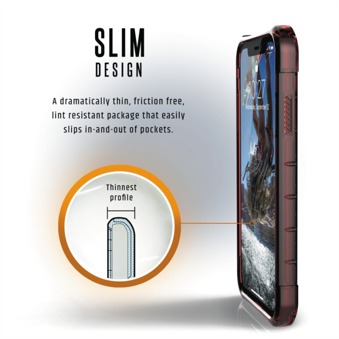 UTGATT5 - UAG Plyo Cover till iPhone XR - Crimson