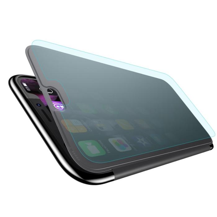 BASEUS - Baseus View Fodral till iPhone XS MAX - Svart