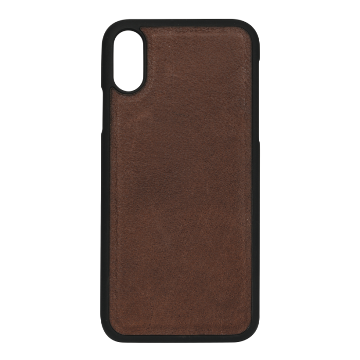 UTGATT5 - Essentials iPhone XS Max Läder wallet avtagbar - Brun