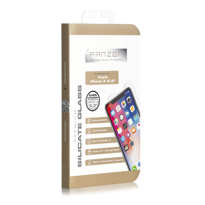 UTGATT4 - Panzer iPhone XS Max - Silicate Glass