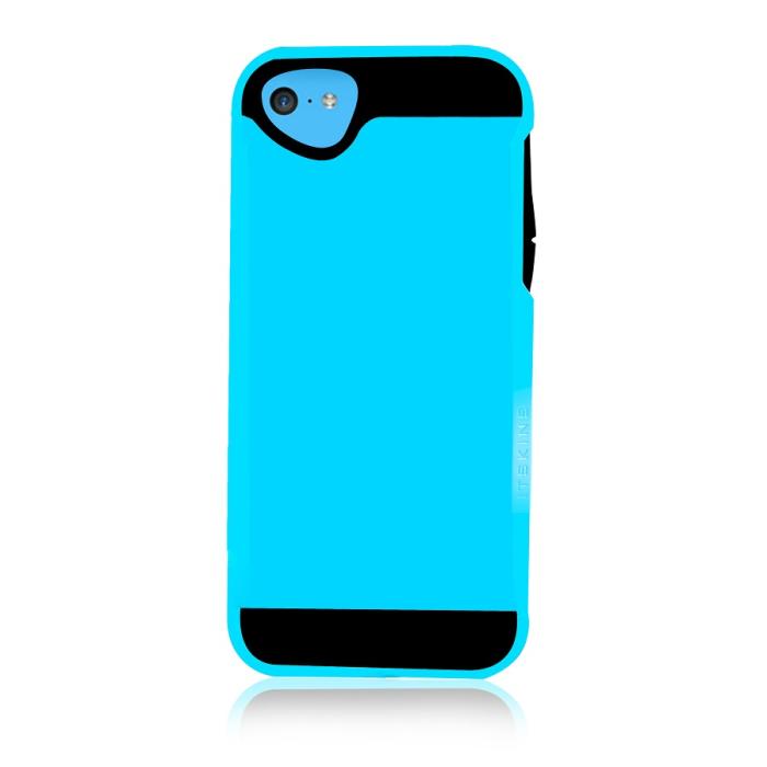 ItSkins - ITSkins Evolution Skal till Apple iPhone 5C (Blå) + Skärmskydd