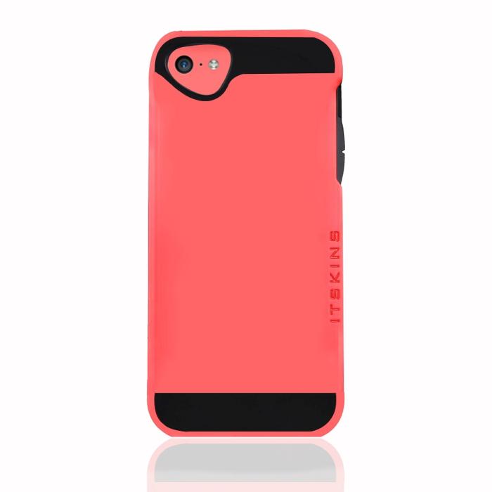 ItSkins - ITSkins Evolution Skal till Apple iPhone 5C (Magenta) + Skärmskydd