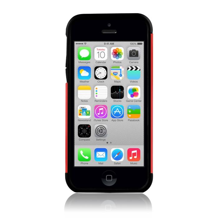 ItSkins - ITSkins Evolution Skal till Apple iPhone 5C (Magenta) + Skärmskydd