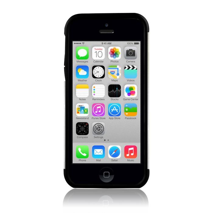 ItSkins - ITSkins Evolution Skal till Apple iPhone 5C (Vit) + Skärmskydd