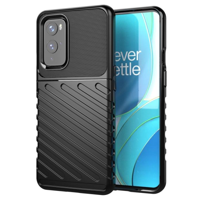 OEM - Thunder Twill Mobilskal till Oneplus 9 - Svart