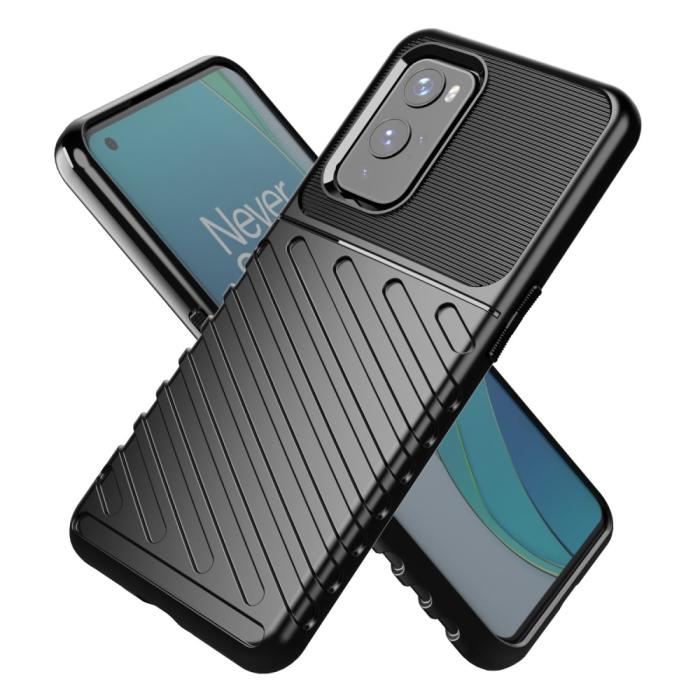 OEM - Thunder Twill Mobilskal till Oneplus 9 - Svart