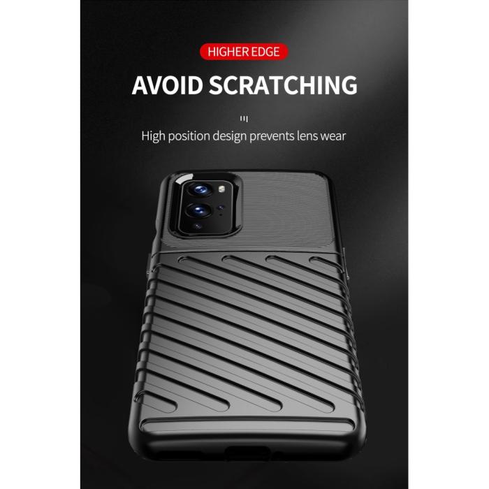 OEM - Thunder Twill Mobilskal till Oneplus 9 - Svart