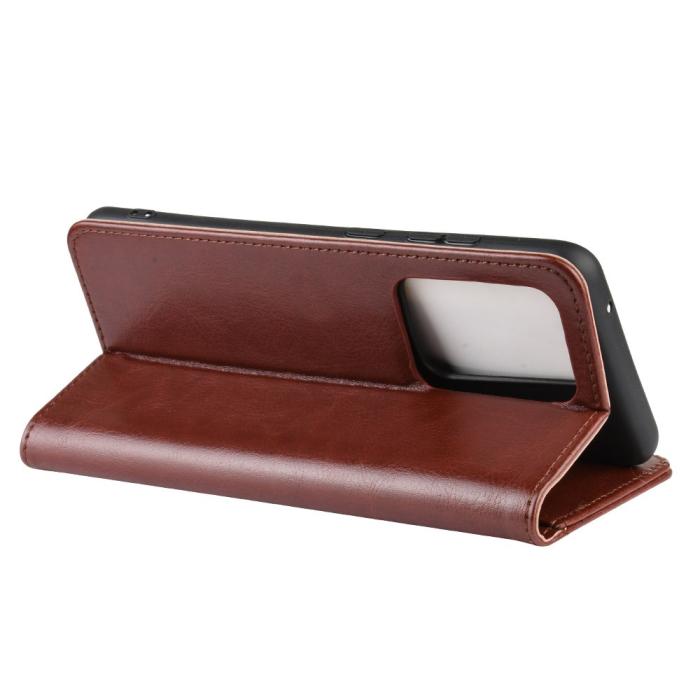 OEM - Crazy Horse Fodral till Galaxy S20 Ultra - Brun