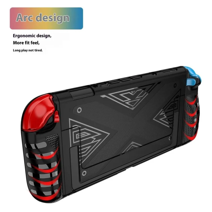 OEM - Nintendo Switch 2 Spelkonsol Skal med Stativ - Vit