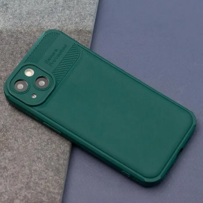 OEM - Honeycomb skal för Samsung Galaxy A14 4G / A14 5G grönskog
