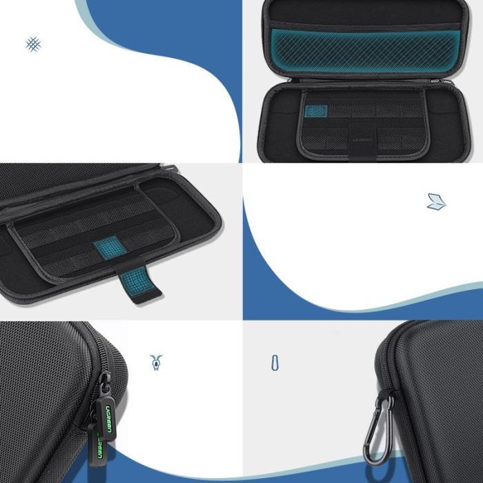 Ugreen - Ugreen Switch Tillbehörsförvaring Svart 26 cm x12 cm x4 cm Svart