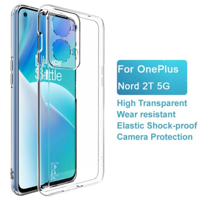 Imak - IMAK OnePlus Nord 2T 5G Skal UX-5 Series Soft - Clear