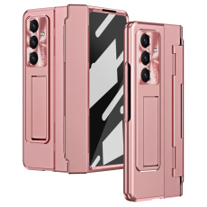 A-One Brand - Galaxy Z Fold 7 5G Mobilskal med Skärmskydd Hinge - Rosa
