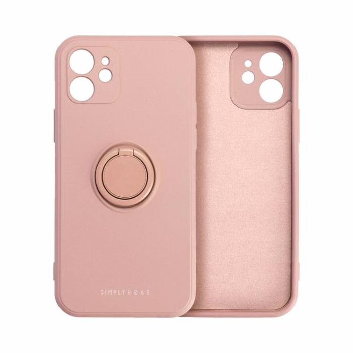 Roar - Roar Galaxy A15 4G/5G Mobilskal Ringhållare Amber - Rosa