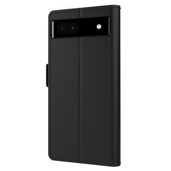 A-One Brand - Google Pixel 6a Plånboksfodral Mirror Ultra Slim - Svart
