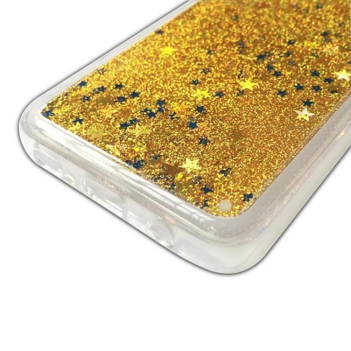 Boom of Sweden - Glitter Skal till Samsung Galaxy S10 - Guld