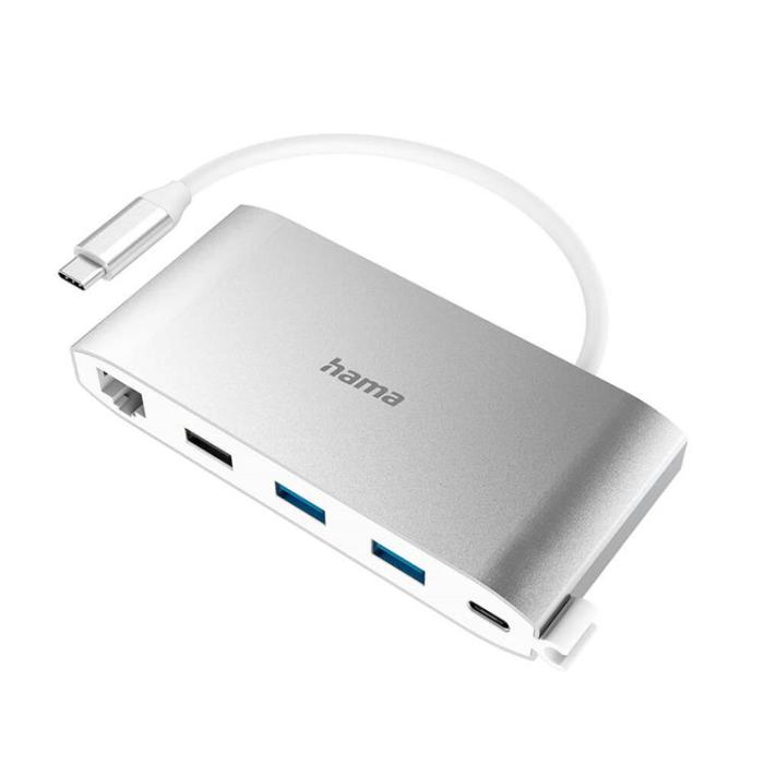 UTGATT1 - Hama USB-C Hubb Multiport 8 Portar