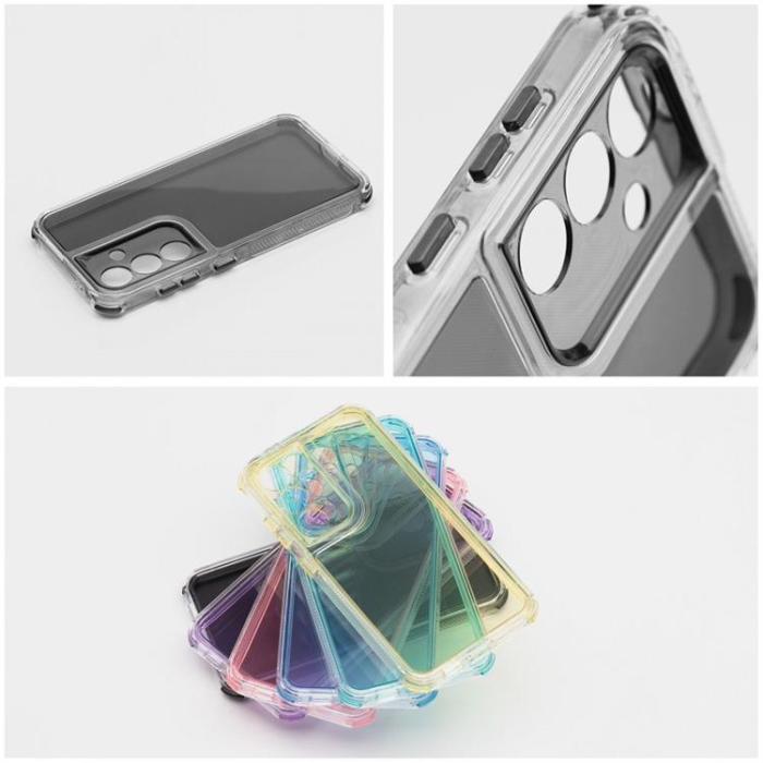 OEM - Galaxy S25 Mobilskal Matrix Clear - Svart