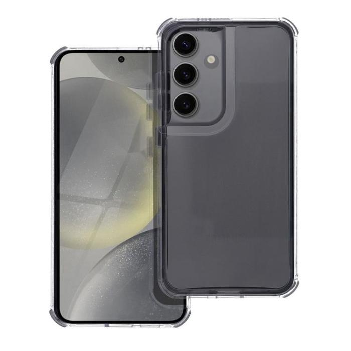 OEM - Galaxy S25 Mobilskal Matrix Clear - Svart