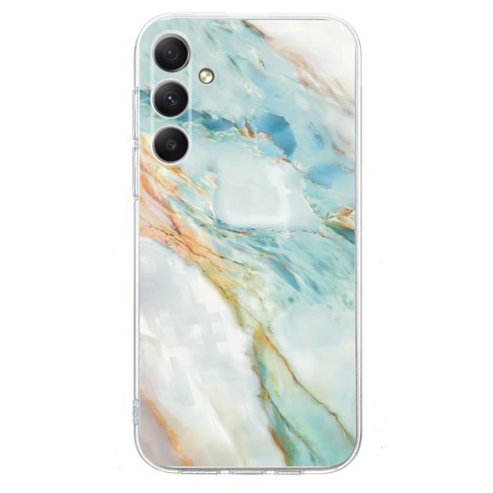 OEM - Mobilskal till Samsung Galaxy A37 Mönstertryck Stöttålig TPU - Marmor