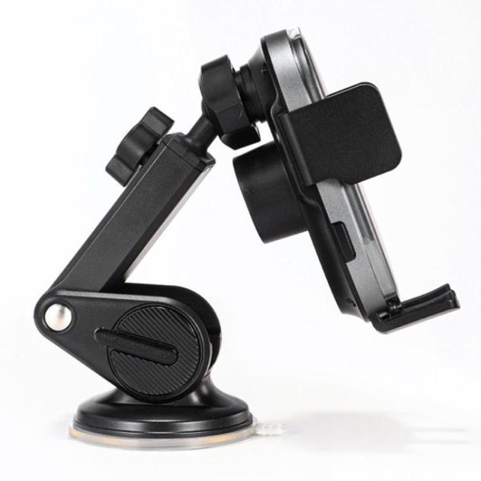 Joyroom - Joyroom Bilhållare Instrumentbräda Med Billaddare 15W - Svart