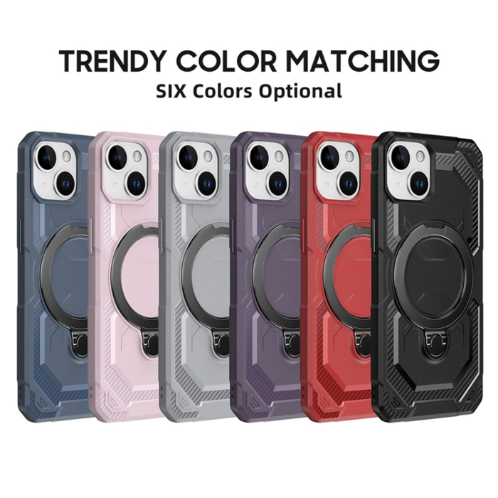 A-One Brand - iPhone 14 / 13 Mobilskal MagSafe Kickstand TPU + PC