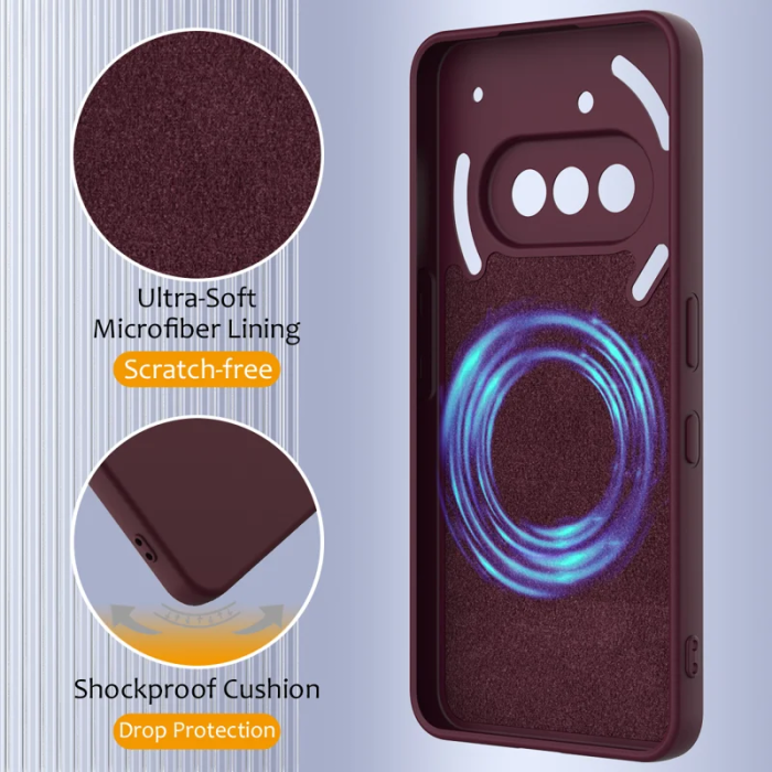 A-One Brand - Nothing Phone (3a) Mobilskal MagSafe Anti-Drop Silikon
