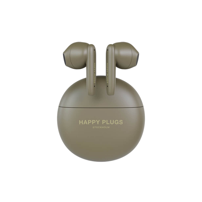 Happy Plugs - HAPPY PLUGS Hörlurar JOY Lite In-Ear True-Wireless - Grön