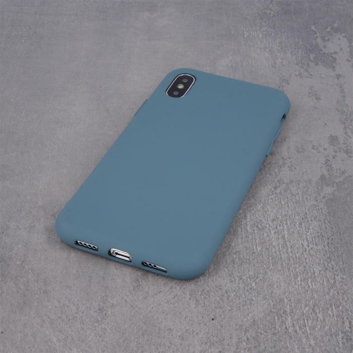 OEM - Silikonskal iPhone 7/8/SE 2020/SE 2022 Gråblått