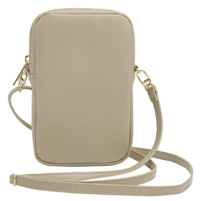 Guess - Guess Mobilväska Zip Triangle 4G - Guld
