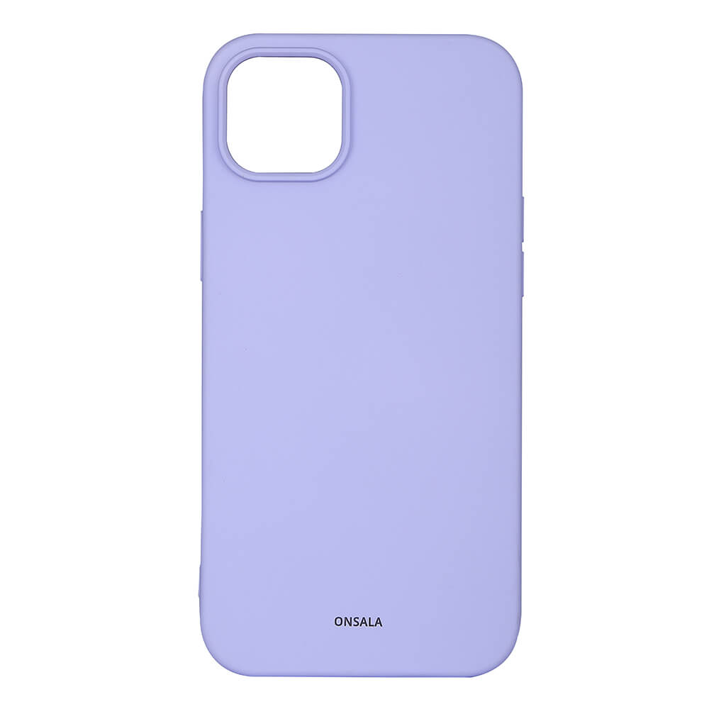 Onsala iPhone 14 Plus Mobilskal Silikon - Lila | 2353 | AlltMobil