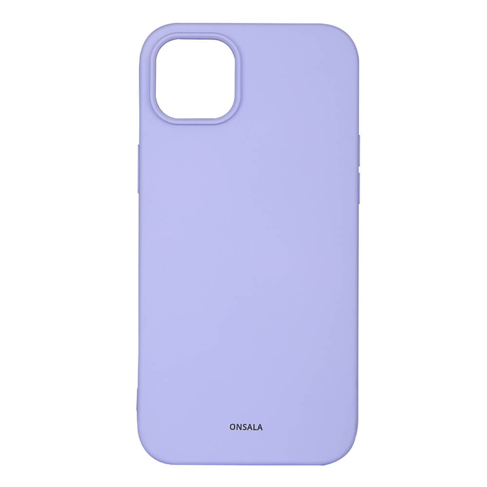 Onsala - Onsala iPhone 14 Plus Mobilskal Silikon - Lila