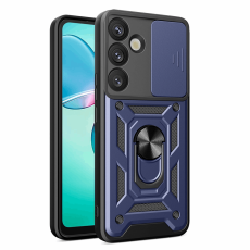 OEM - Galaxy S25 Plus Mobilskal Hybrid Armor Camshield - Blå