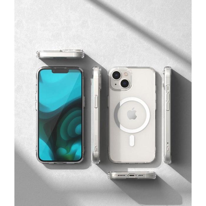 Ringke - Ringke iPhone 14 Plus Skal Fusion Magnetic Magsafe - Clear