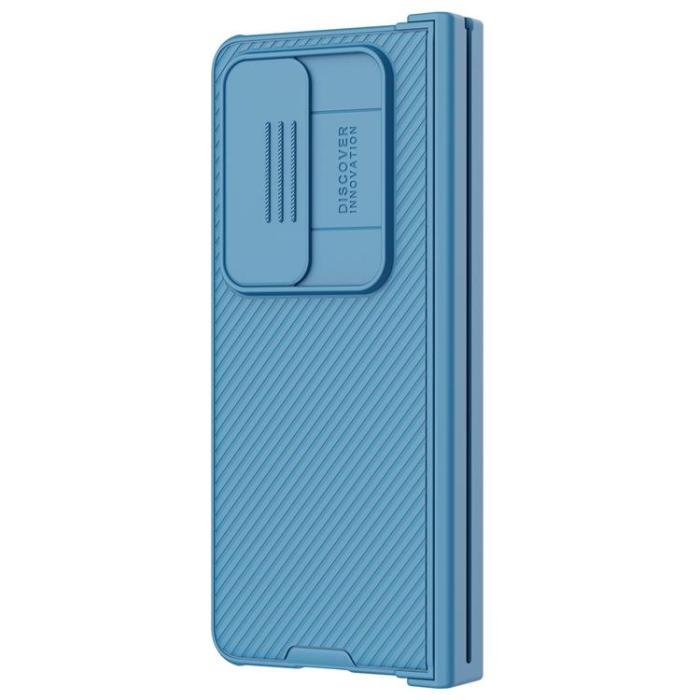 Nillkin - Nillkin Galaxy Z Fold 4 Skal Camshield Pro Simple - Blå